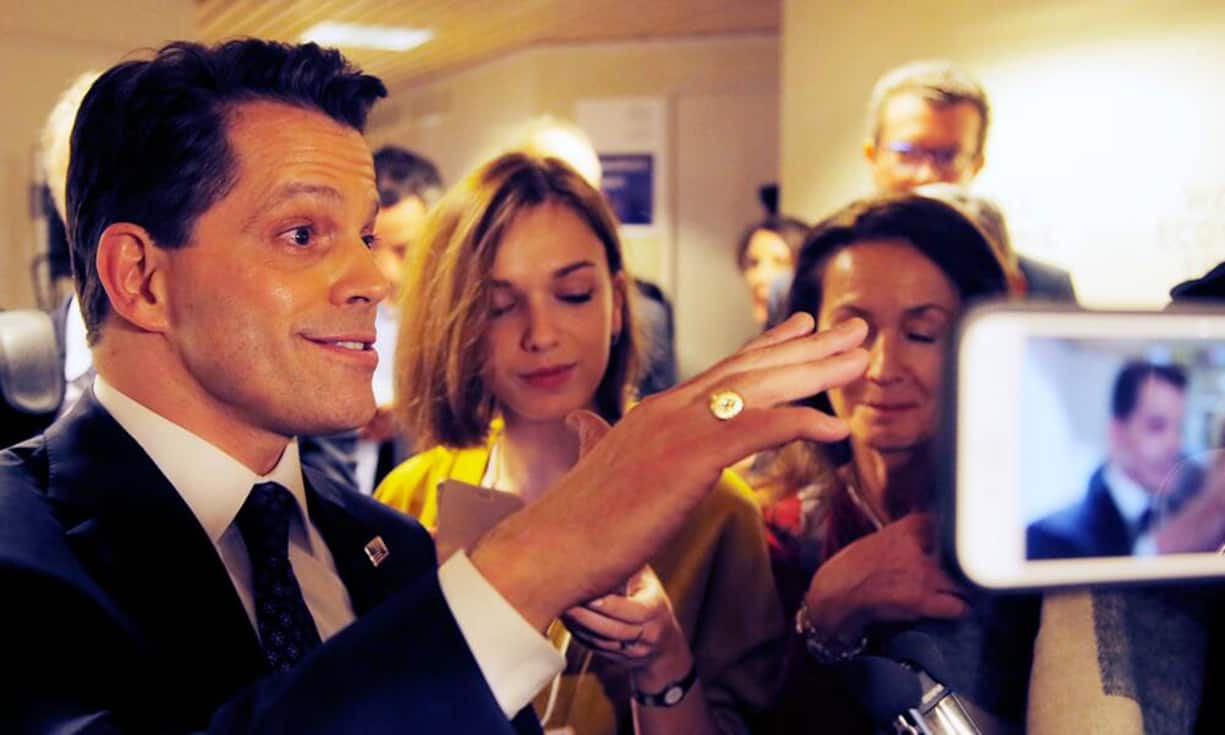 Donald Trump gehört zu den Abwesenden am WEF. Sein Transition Team ist aber etwa durch Anthony Scaramucci vertreten.