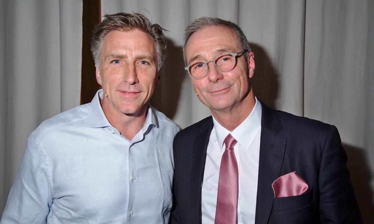 Bracken Darell, CEO, Logitech International SA;
Daniel Küng, CEO, S-GE