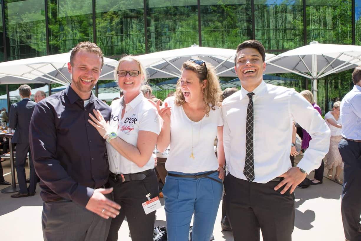 Robert Krybus, Swiss Report; Regina Richter, Swiss Report; Cindy Reichelt, Swiss Report; Ioannis Imionidis, Swiss Report