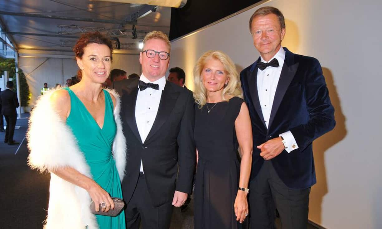 Caroline Wegmann;
Jens Michael Wegmann, CEO & executive Chairman, Thyssenkrupp Industrial Solutions AG;
Ramona Wolle;
Jörg Wolle, Chairman, Kühne + Nagel International AG