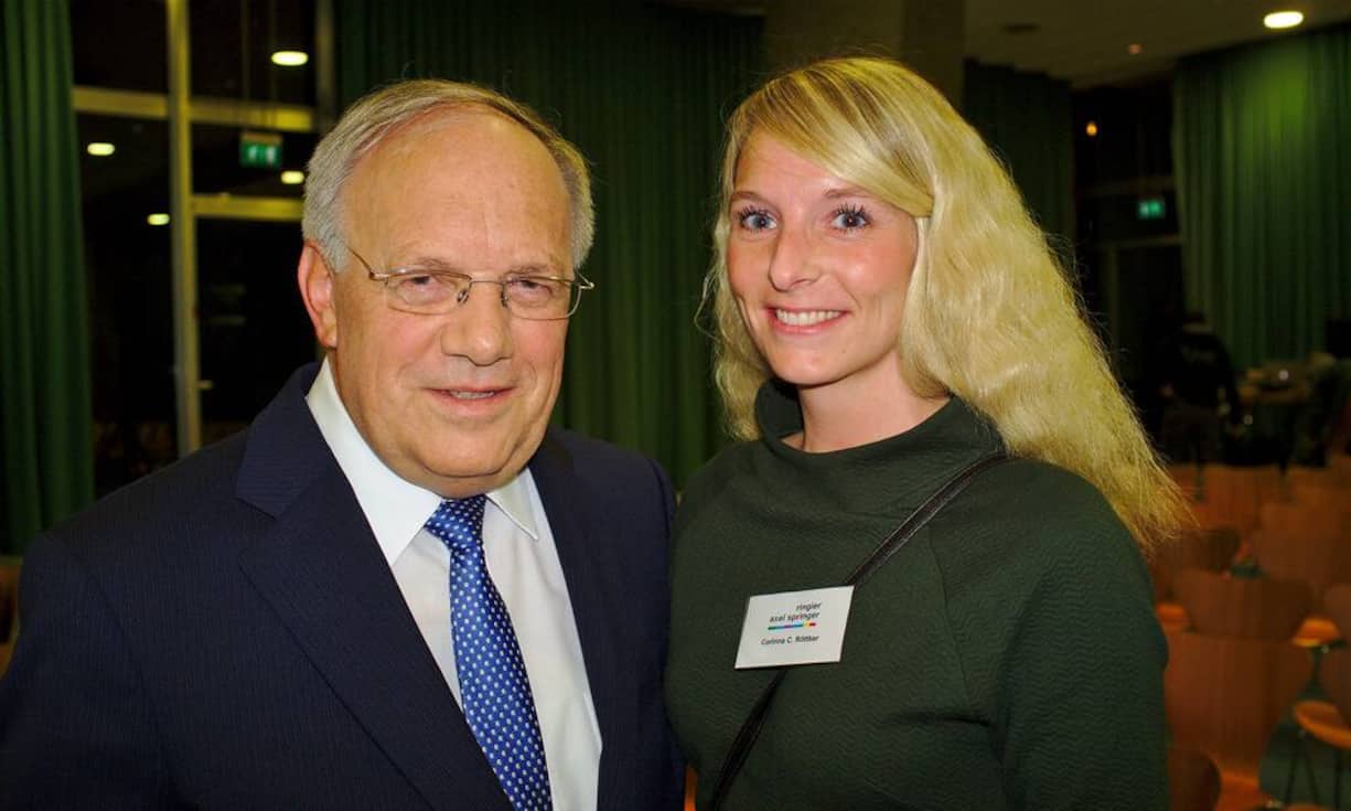 Johann Niklaus Schneider-Ammann, Bundespräsident;
Corinna C. Röttker, Ringier Axel Springer Schweiz AG