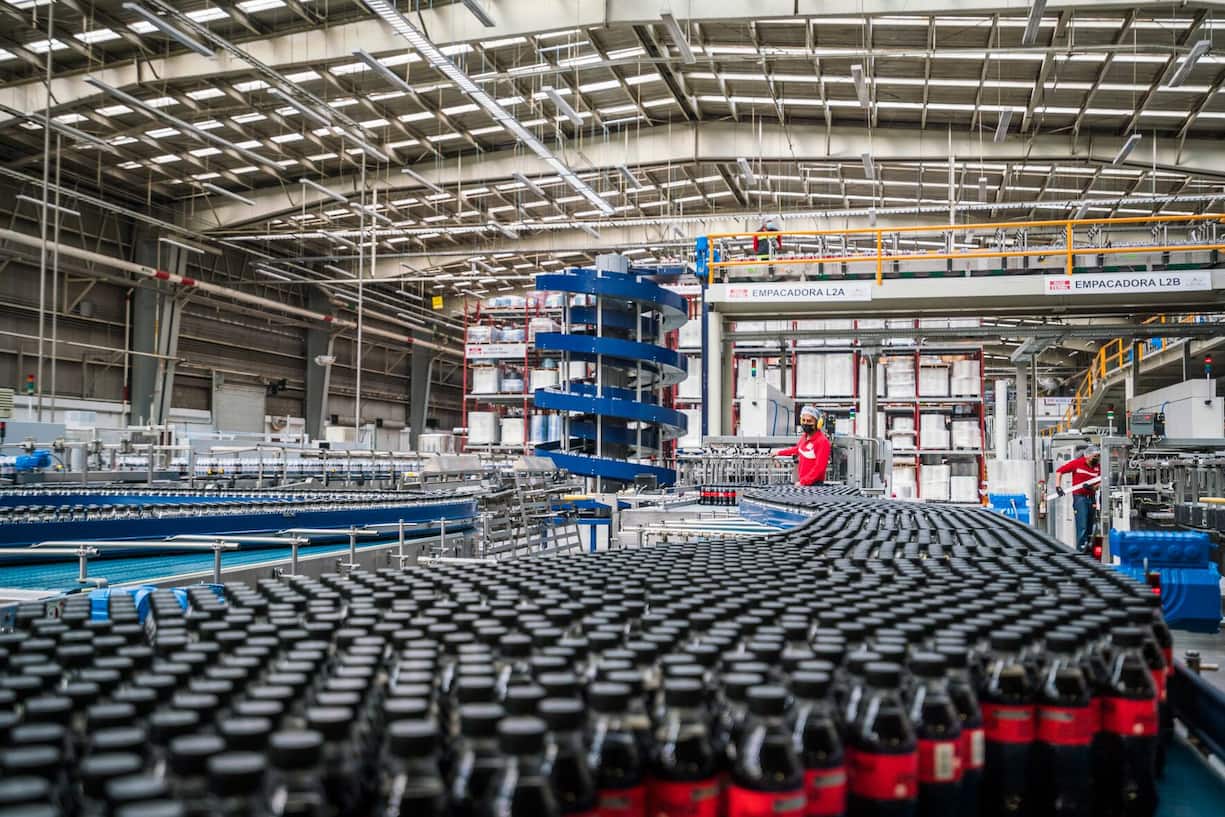 Coca-Cola-Abfüllanlage