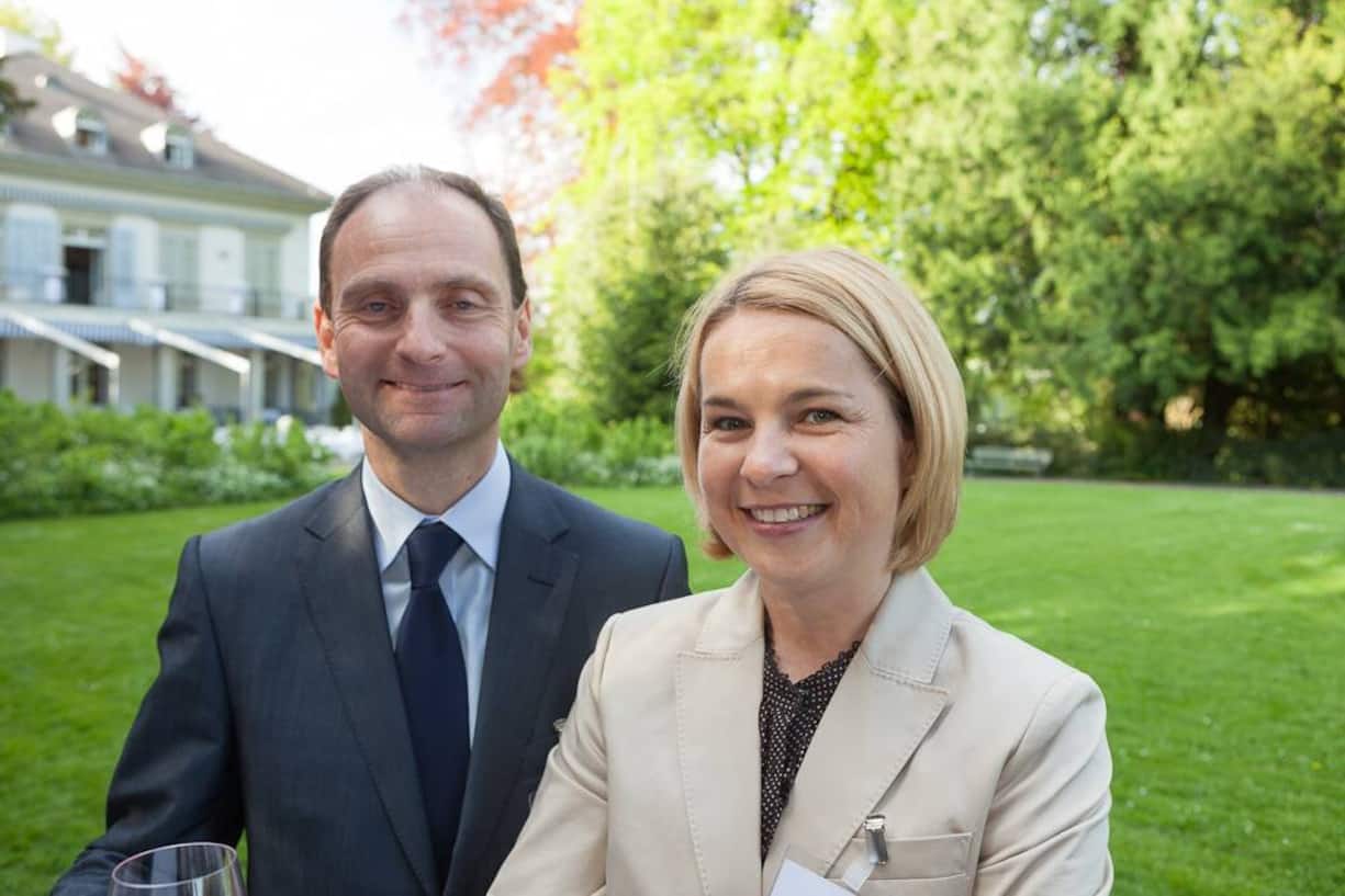 Martin Schlatter, Wrigley Jr. Company; Christine Baur, ACE Limited Insurance