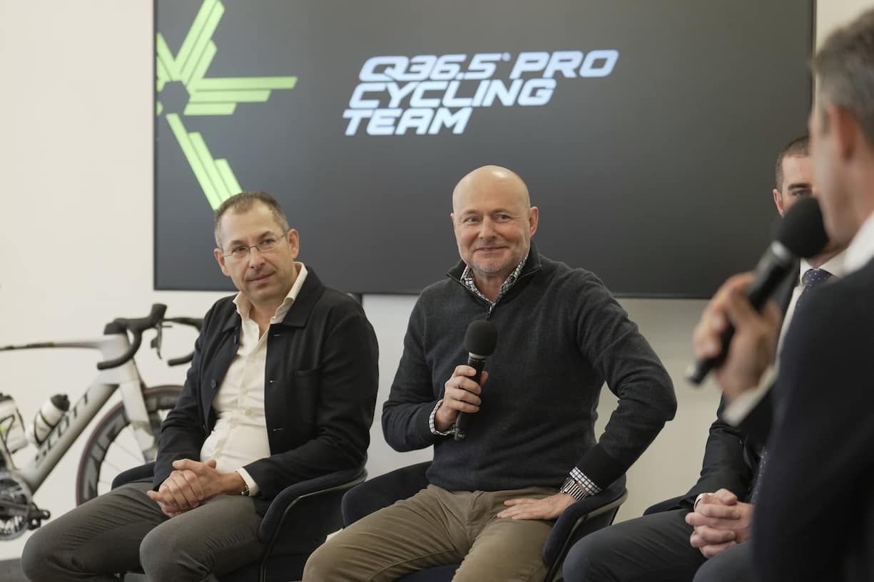 Zurich, January 10th 2023_Unveil of the UCI ProTeam Q36.5 Pro Cycling Teams' New Team Kit_Â© Valeriano Di Domenico