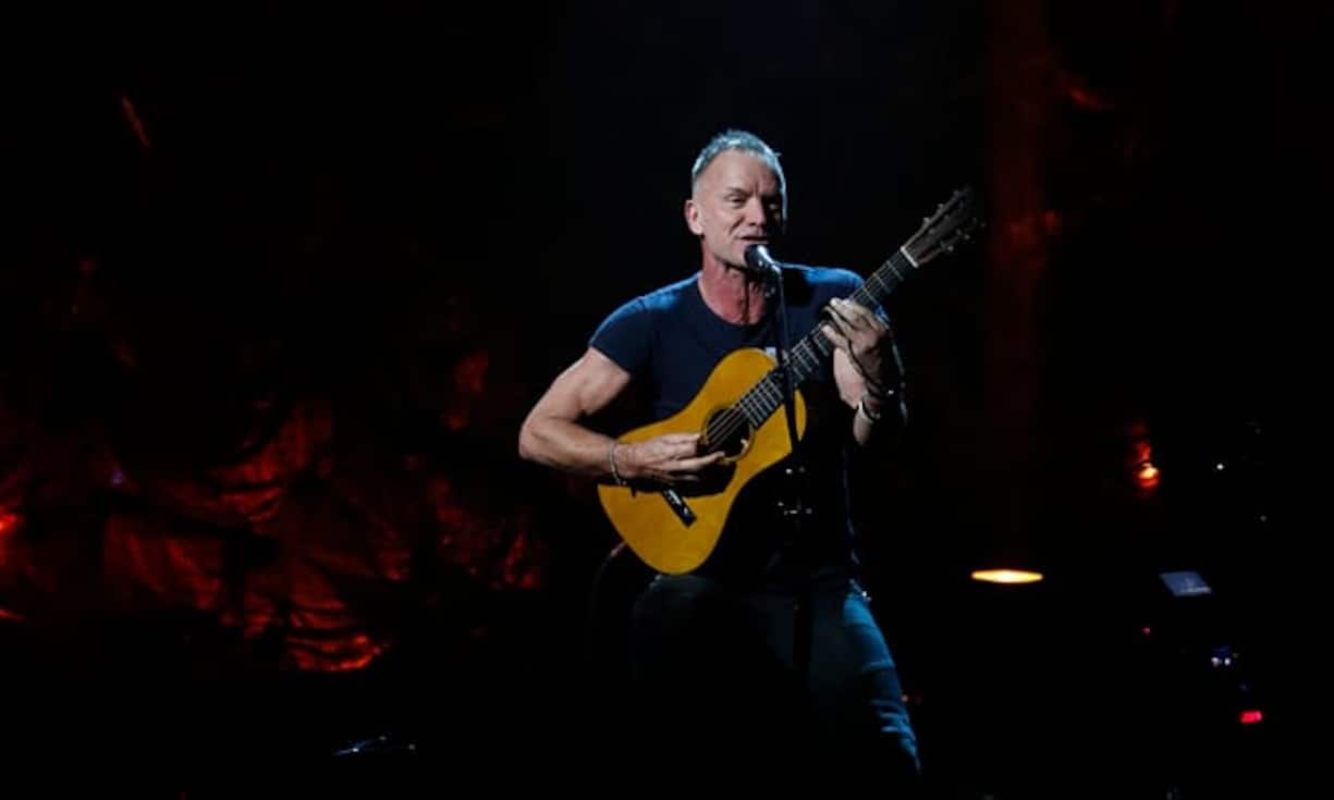 Ebenfalls einen Auftritt hatte der aus England stammende Ex-Police-Sänger «Sting».