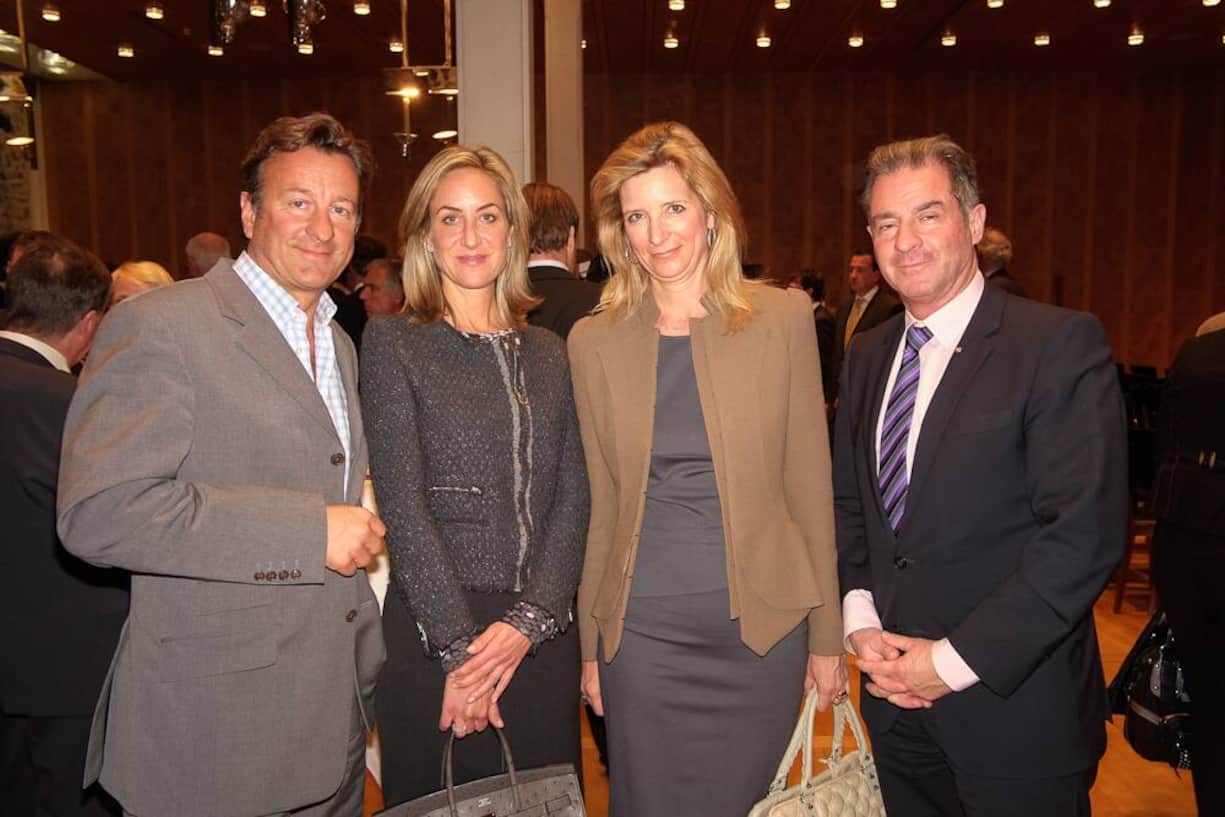 Florin Baeriswyl, dai design architecture identification; Carolina Müller-Möhl, Müller-Möhl Group; Martina Baeriswyl-Holzach, Baeriswyl-Holzach Marketing, PR & Events; Sascha Wigdorovits, Contract Media AG, CEO