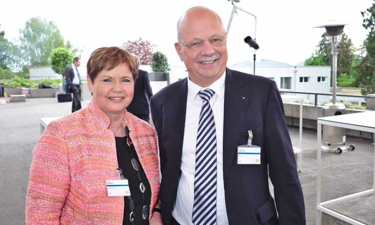 Helene Niedhart, CEO & VRP, Cat Aviation;
Konrad Hummler, Gründer, M1 AG