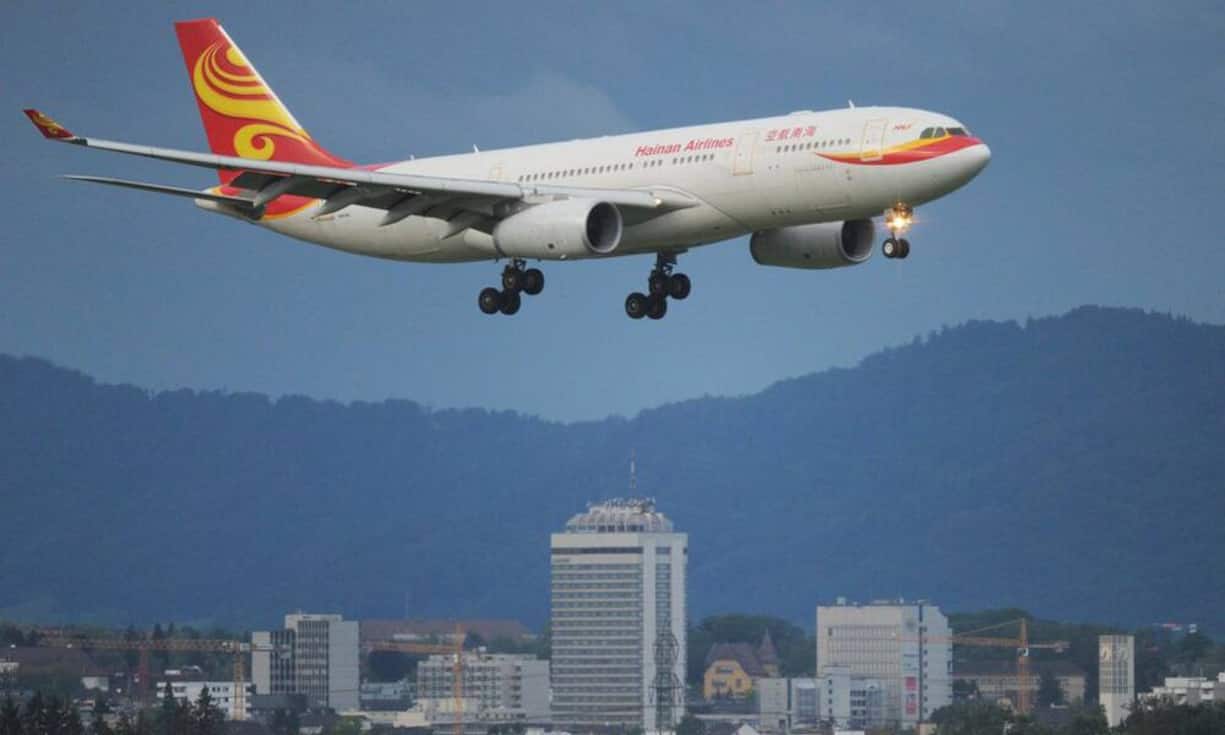 Rang 8: Hainan Airlines