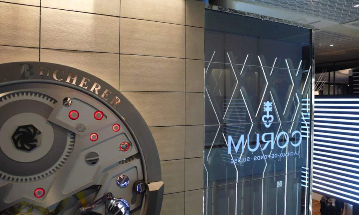 Bucherer und andere Stars in Halle 1.