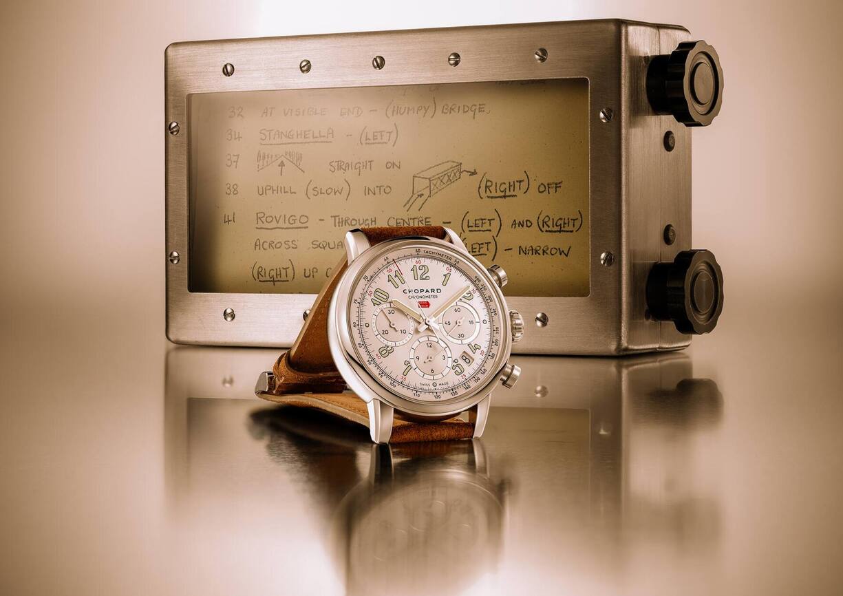Passend dazu gab es dieses Jahr das Modell Classic Chronograph Tribute to Sir Stirling Moss.