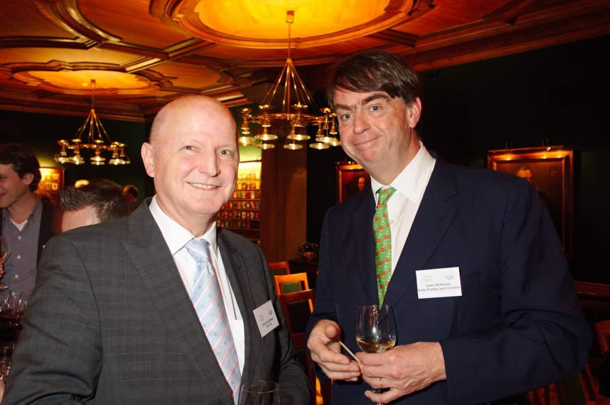 Martin Kaufmann, OTP AG; André Hoffmann, Roche & Givaudan.