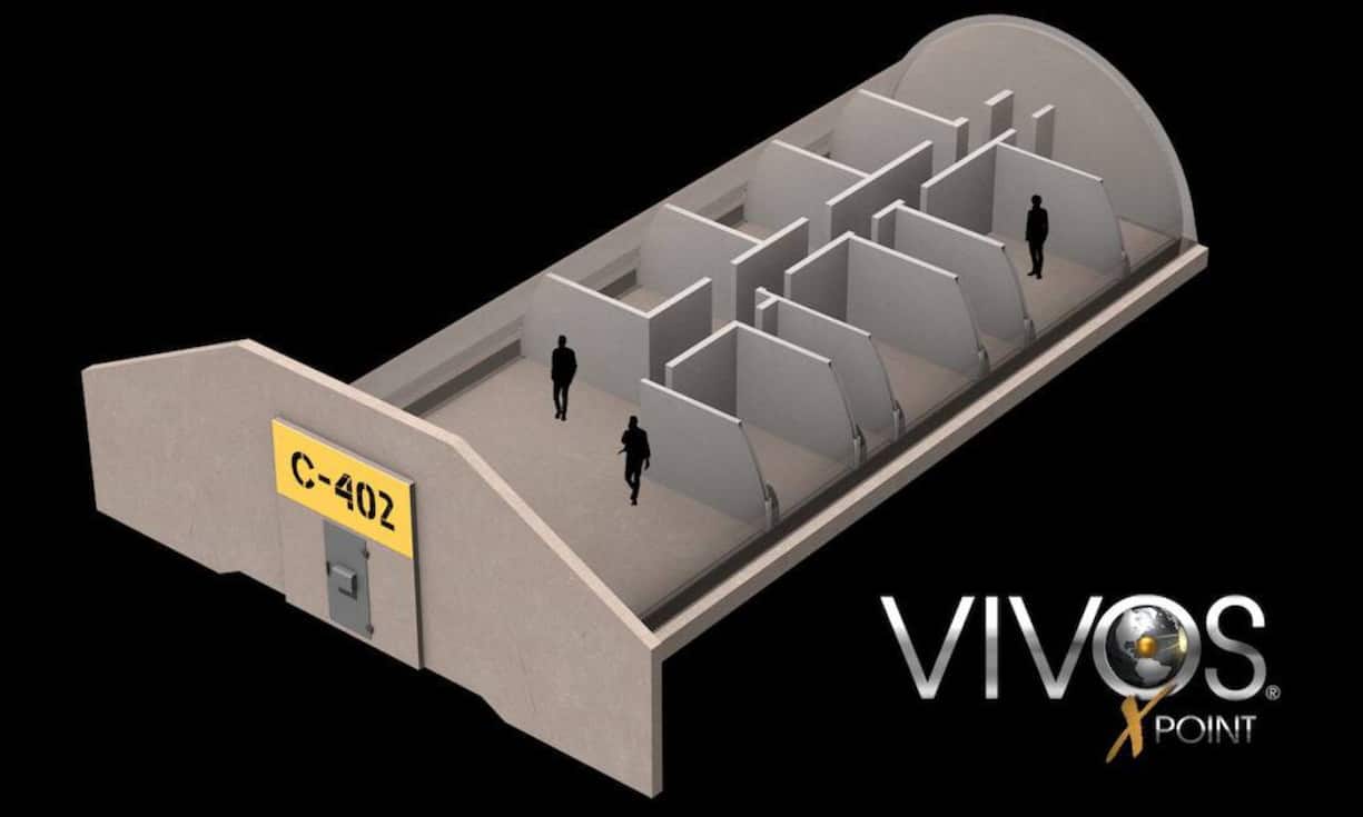 Käufer akzeptieren den Bunker «wie er ist», ohne Rohrleitungen, Elektrizität oder Luftfilter. Sie können einen von Vivos Dienstleistern nutzen, um ihren Weltuntergangsbunker auszustatten. Das Unternehmen schätzt die Kosten für das Nachrüsten pro Bunker - komplett mit Explosionsschutz-Türdichtung und Innenverriegelung, Notausstieg, Lüftungssystem, elektrische Leitungen, Kraftstofftank, Heisswasser-Behälter und Abwasseranlage – auf etwa 12'000 Dollar.