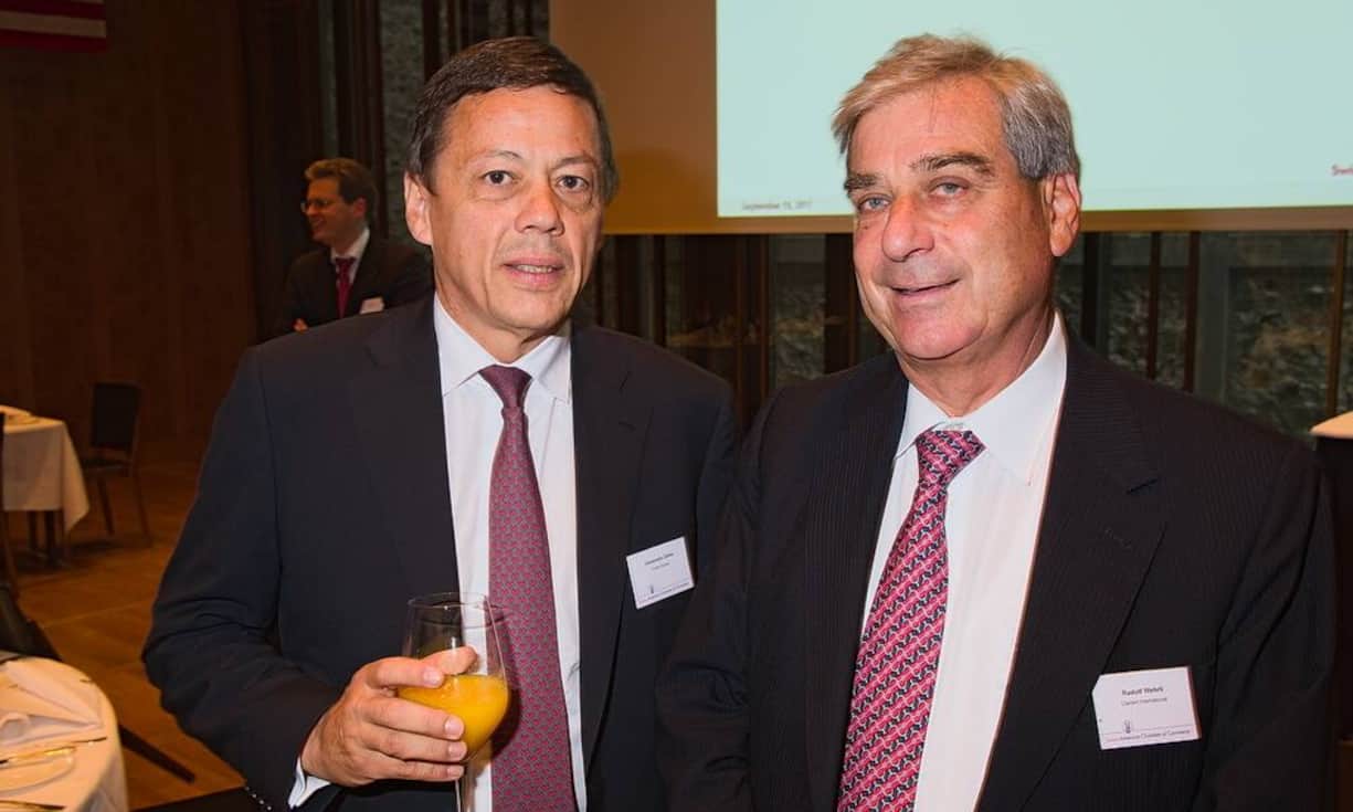 Alexandre Zeller, Credit Suisse;
Rudolf Wehrli, Clariant International