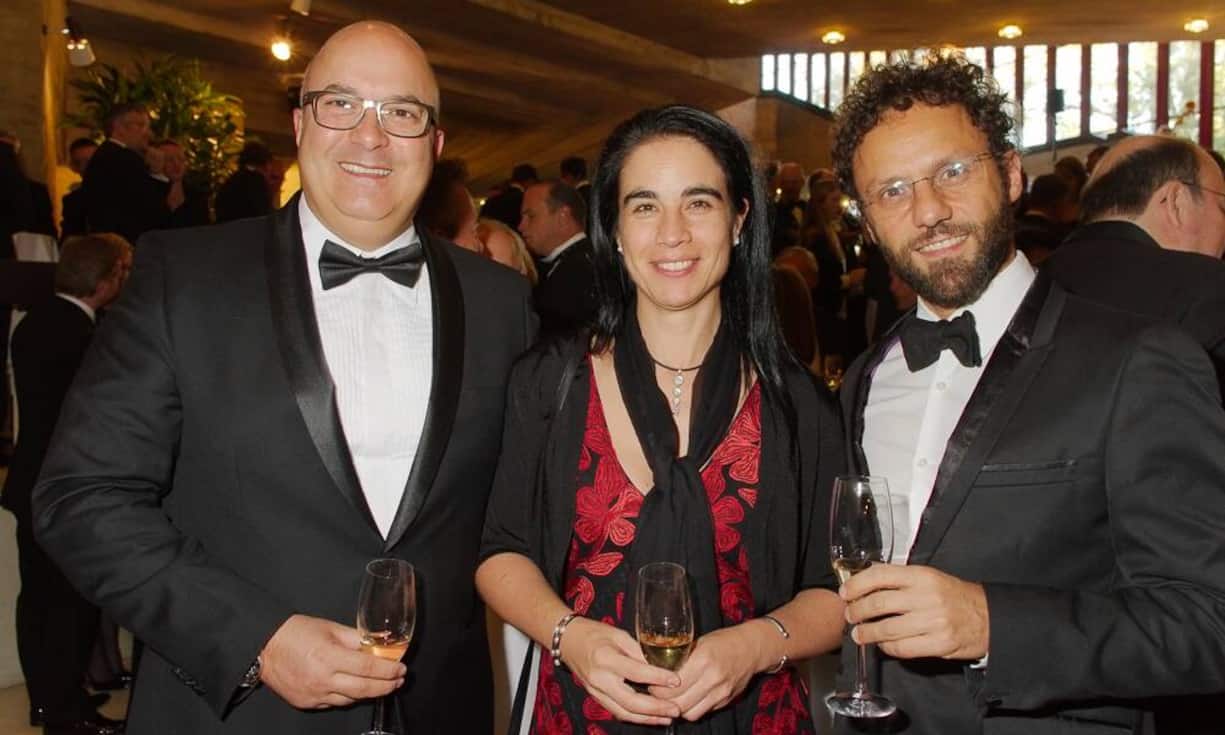 Francesco Calarco, Berufsbidlungsverband der Versicherungswirtschaft; Elke Faundez, CLS Communication AG; Antonio Oliva, CLS Communication AG