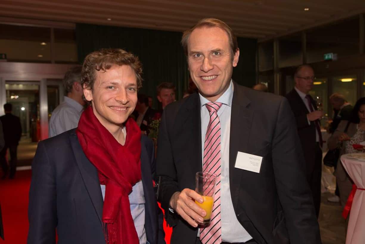 Mathias Böhm, SuitArt GmbH; Andreas Simek, Executive Vice President, Netjets