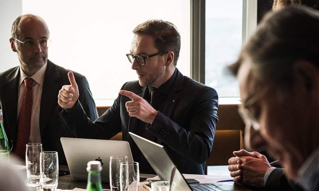 Ebenfalls Mitglied der Jury ist Harry Büsser, Leiter der Finanzredaktion von «Bilanz». Bilder: Holger Salach/Keystone