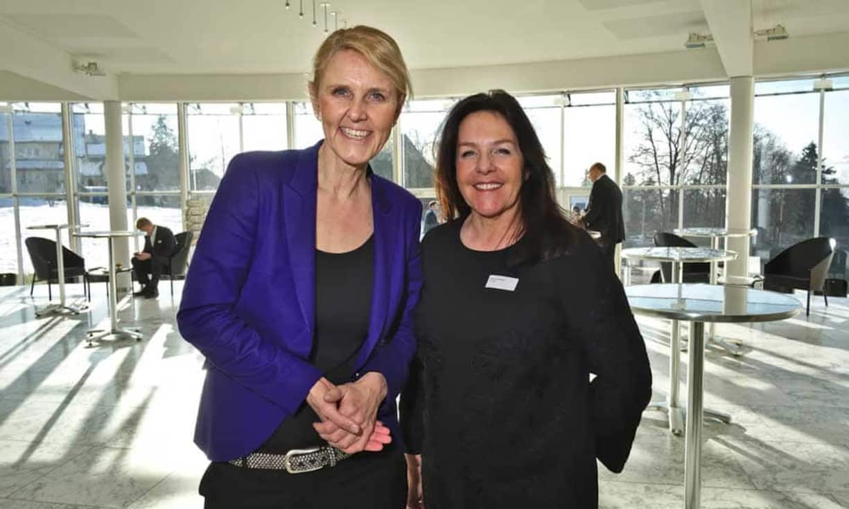 Heike Bruch, Professorin & Gastgeberin, Direktorin, Institut für Führung und Personalmanagement der Universität St. Gallen;
Petra Jenner, Referentin, CEO, Microsoft Schweiz