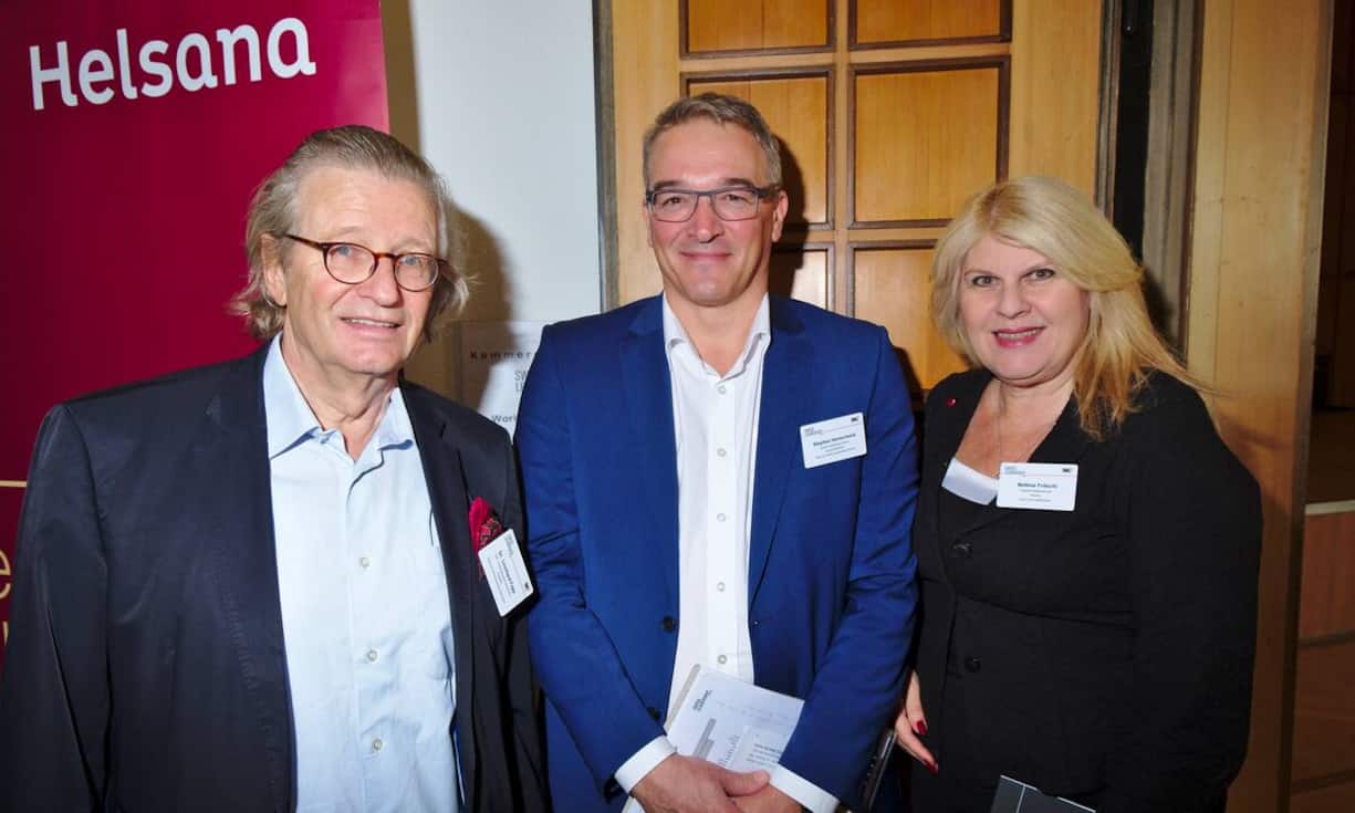 Leonhard Fopp, Präsident, FBA - Family Business Association;
Stephan Isenschmid, Geschäftsführer, Swiss Leadership Forum;
Bettina Fritschi, Partner, Leaders Solutions AG