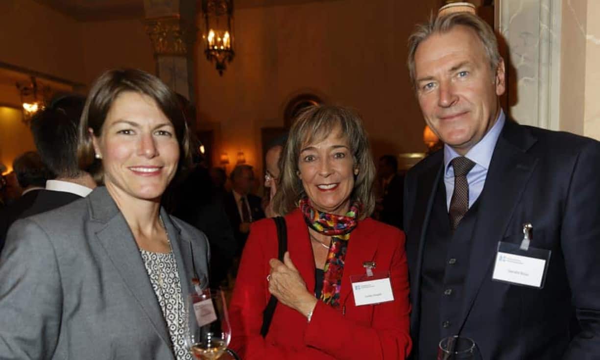 v.l.n.r. Catherine Jesel; Handelskammer Deutschland-Schweiz, Linda Oswald; Gerald Böse; CEO Koelnmesse