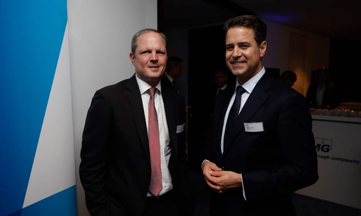 v.l.n.r. Timo Knak; KPMG AG, Tobias Valk; KPMG AG
