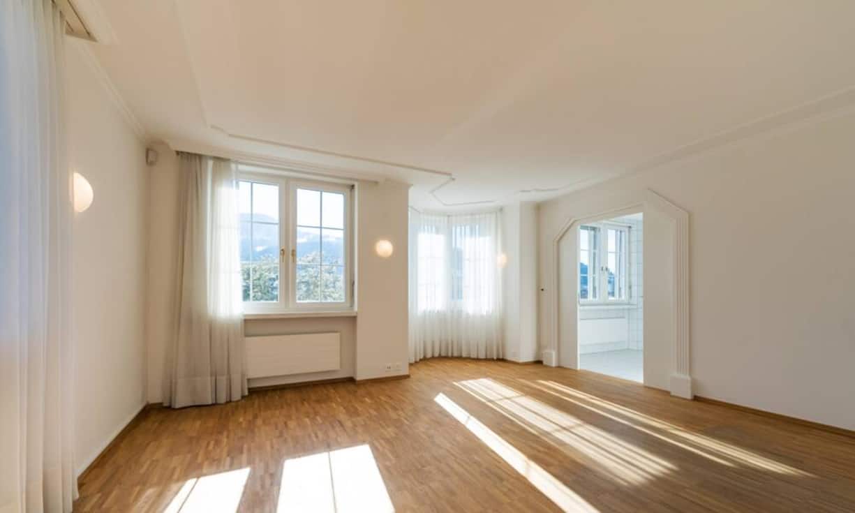 Die Zimmer lassen viel Potenzial zum Ausbau nach eigenem Geschmack.