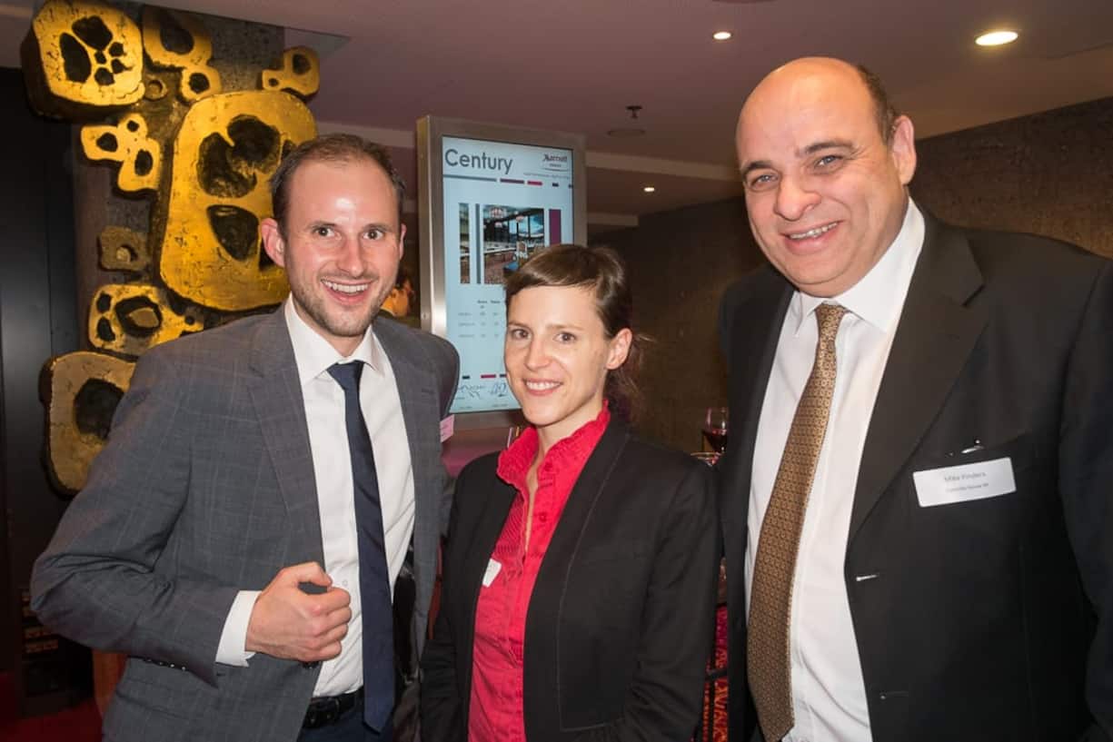 Christoph Kuen, ABB Schweiz AG; Sandra Tobler, Switzerland Global Enterprise; Mike Finders, Gunnebo Suisse SA