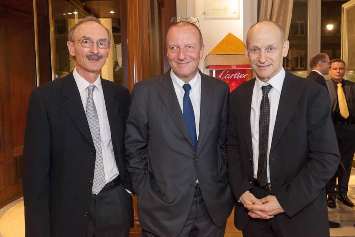 Urs P. Gasche, Publizist; Roger de Weck, Generaldirektor SRG; Jürg Wildberger, Senior Partner Hirzel.Neef.Schmid Konsulenten AG