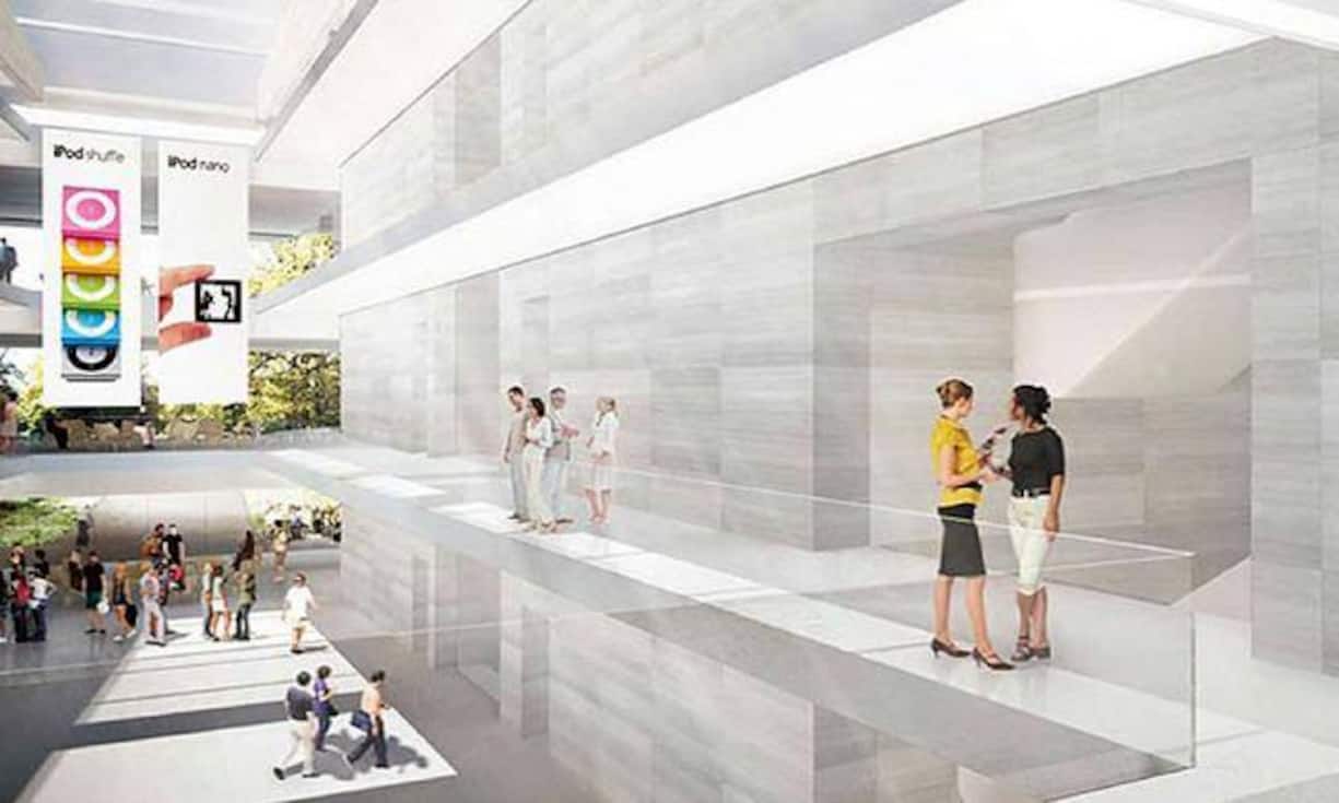 ... neuen Kommandozentrale, die von viel Grün umgeben ist. Im Volksmund wird... Illustration: Foster + Partners