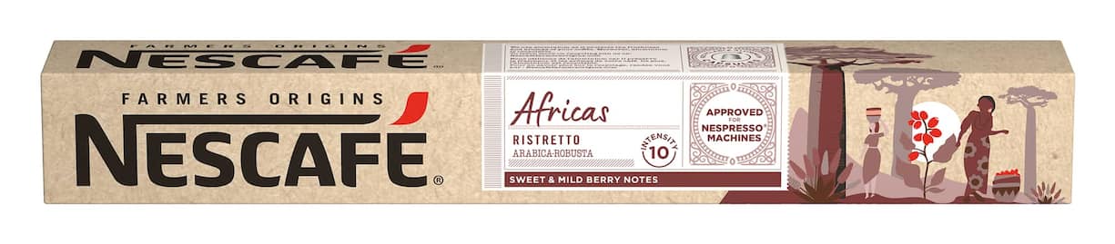 Nescafé goes Kapsel für Nespresso-Maschinen.