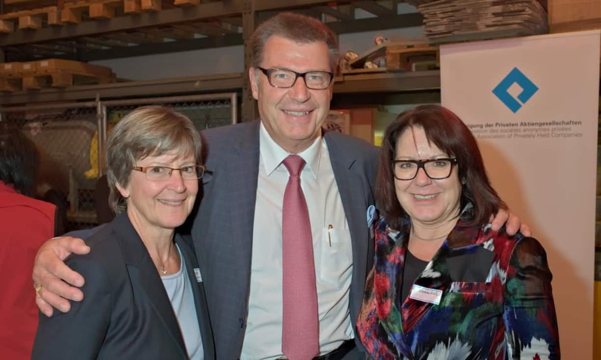 Erika Merk, CFO, mt merk trading ag;
Benedikt Merk, CEO, mt merk trading ag;
Barbara Mahrenholz, Inhaberin, Preim Immobilien AG