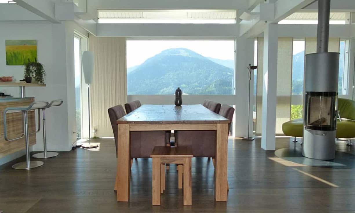 ...Trennung zum Essbereich.