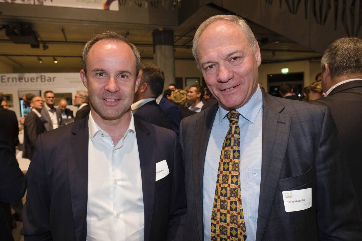Roger Britschgi, CEO, PanGas AG;Carlo A. Mischler, CEO, Swiss Steel AG