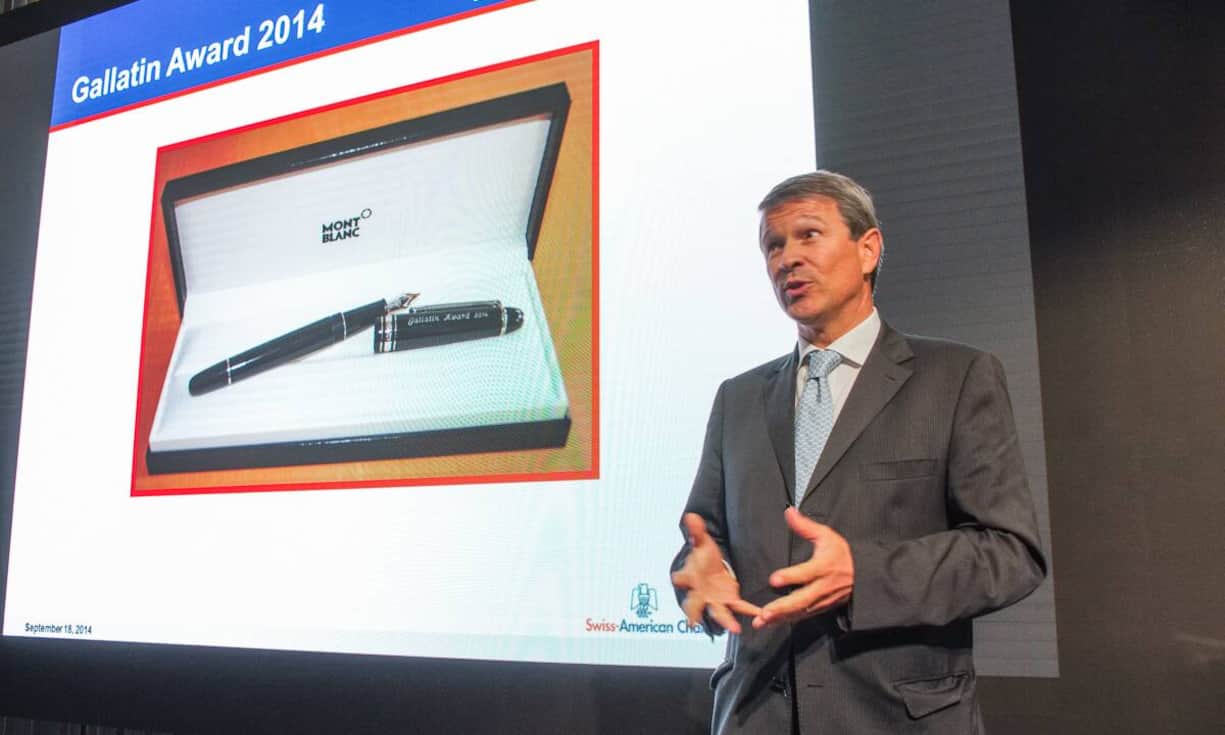 Patrick Firmenich, Preisträger Gallatin Award 2014