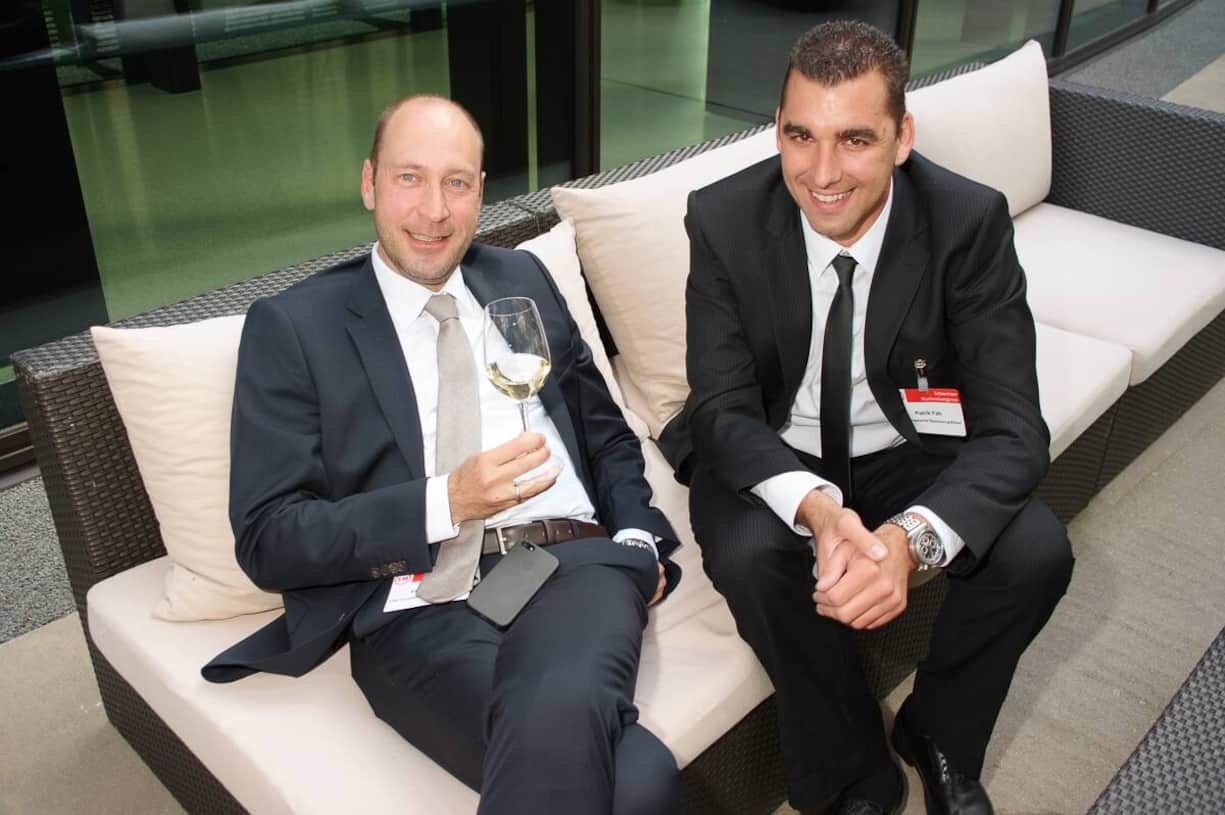 Florian Kurz, ESB Europäische Sponsoring Börse; Patrik Fäh, ESB Europäische Sponsoring Börse.
