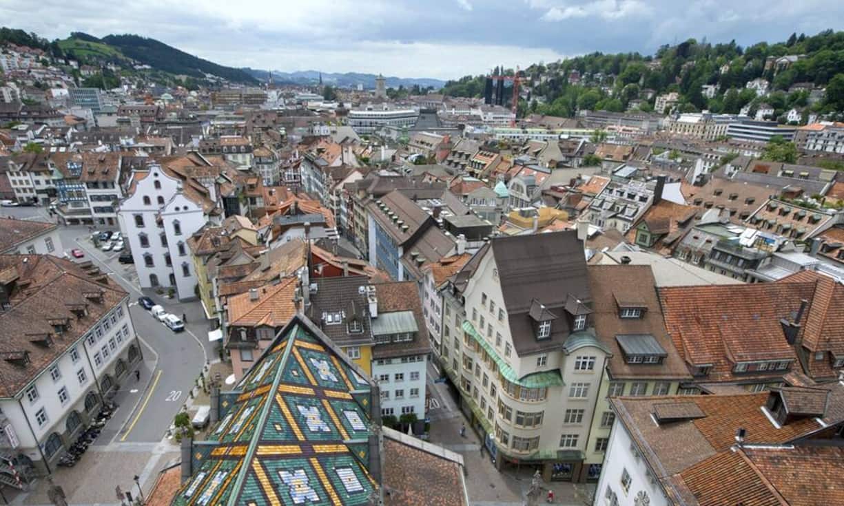 Auf dem achten Platz liegt mit einem Wachstumsbeitrag in Höhe von 2,3 Prozent St. Gallen.  Keystone