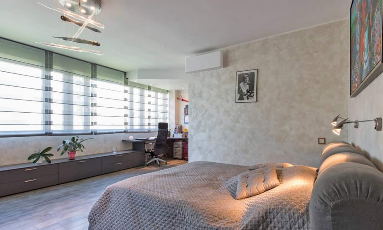 Insgesamt drei Schlafzimmer befinden sich in der Wohnung.
Preis: CHF 5'650'000