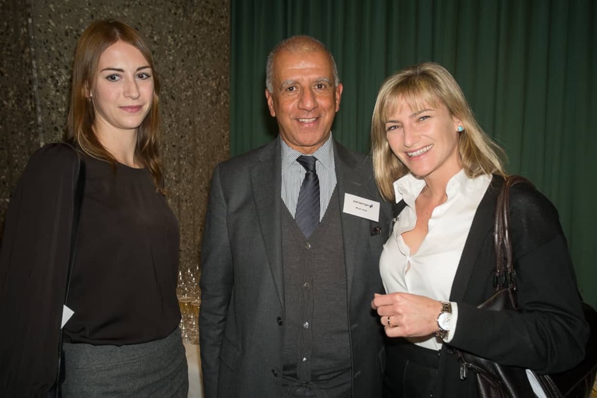 Sophie Blättchen, Monblanc Suisse SA; Musti Asaf, Axel Springer Schweiz AG; Edith Bagda, Montblanc Suisse SA