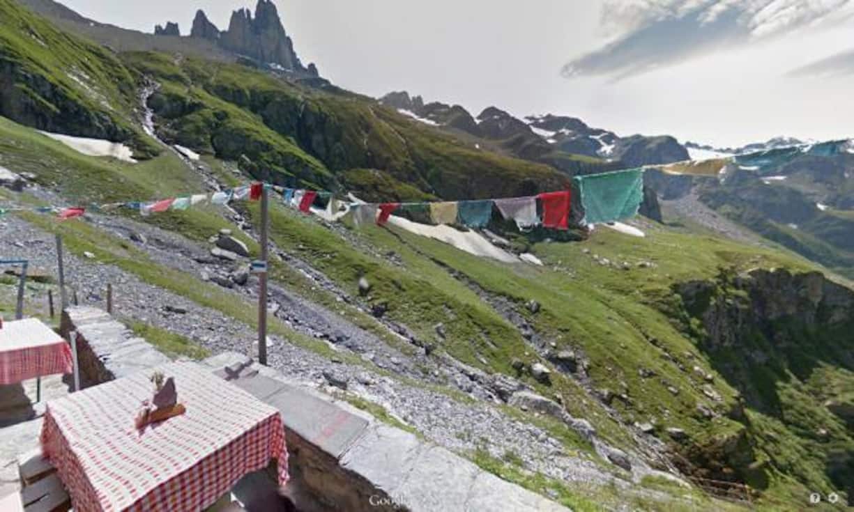 ... oder von der Spannorthütte aus.