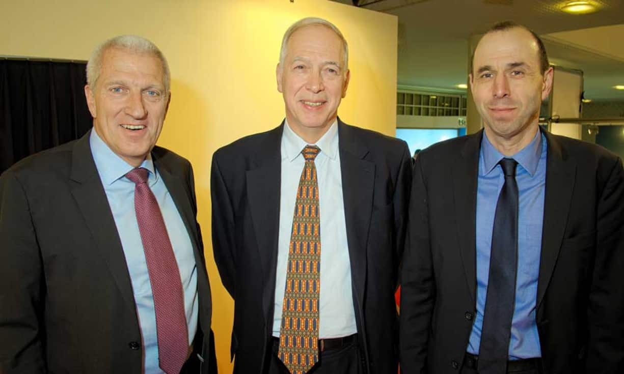 Pieruin Vincenz, CEO, Raiffeisen Gruppe;
Jacques de Watteville, Staatssekretär, Leiter Staatssekretariat für internationale Finanzfragen SIF;
Tobias Straumann, Wirtschaftshistoriker, Uni Zürich