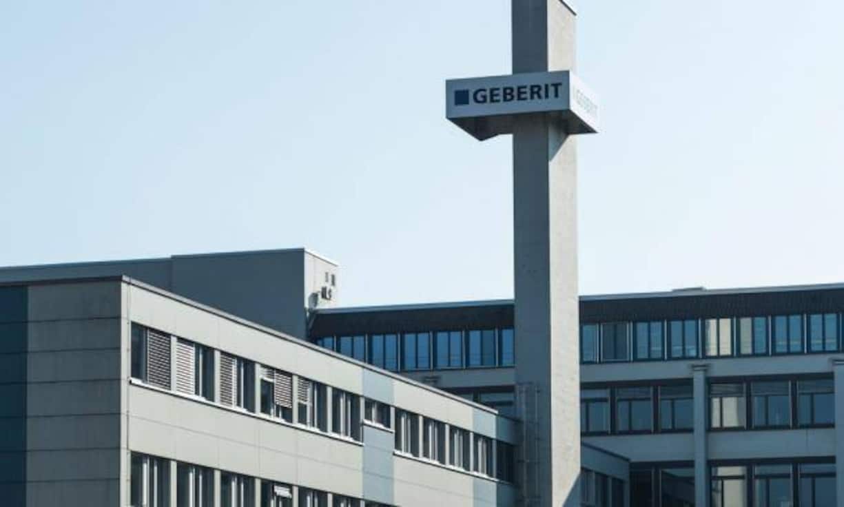 ... wie auch Geberit. Der Sanitätstechnikkonzern ist auf Wachstumskurs.