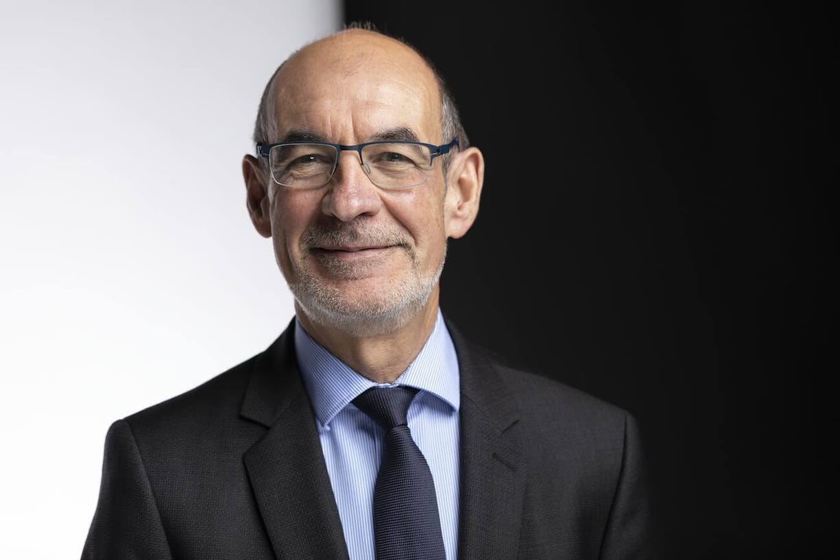 Jacques Bourgeois, Nationalrat FDP-FR, portraitiert am 10. Dezember 2019 in Bern. (KEYSTONE/Gaetan Bally)