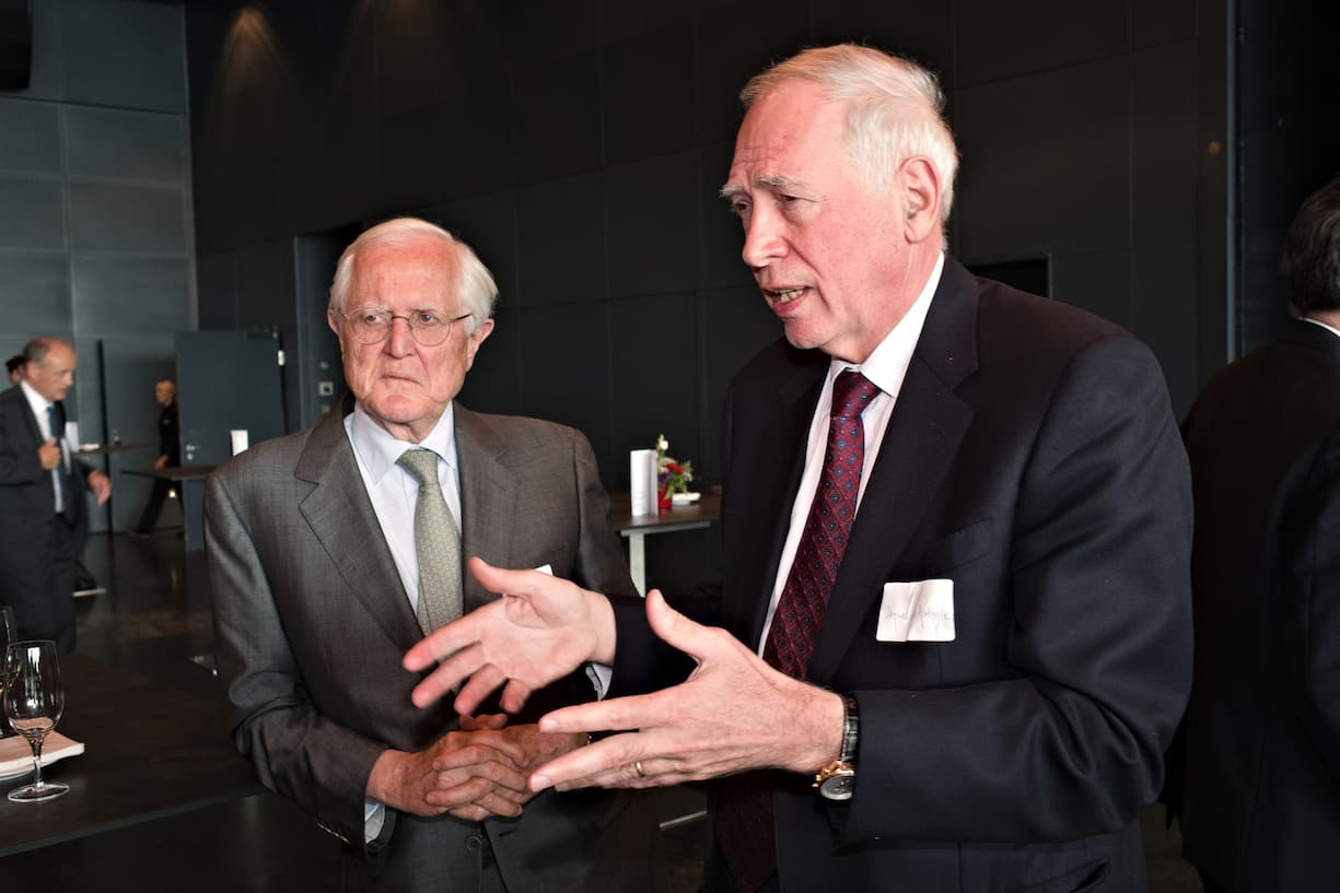 Michel Dérobert, Membre, Commission de surveillance CDB; Jacques de Watteville, VRP, Banque Cantonale Vaudoise