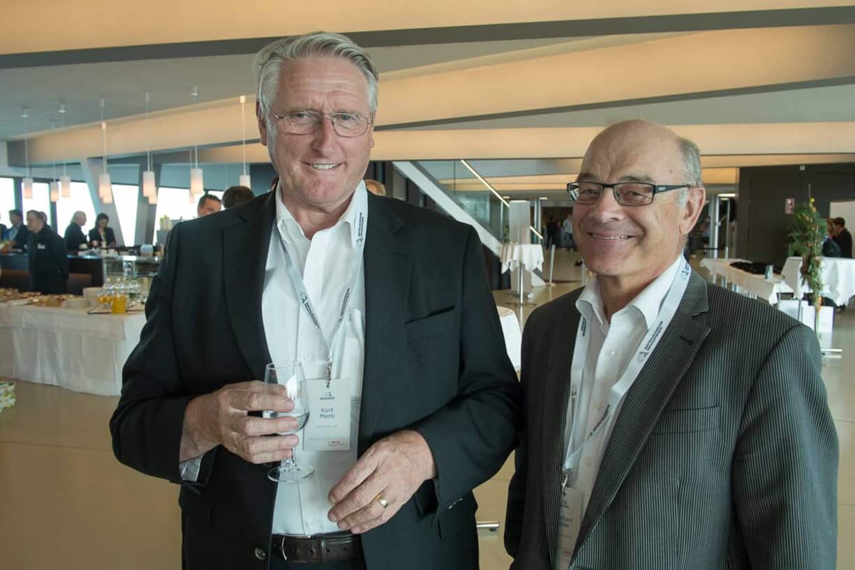 Kurt Marti, Marti Betriebe Zell; Adelbert Bütler, Luzern Tourismus AG