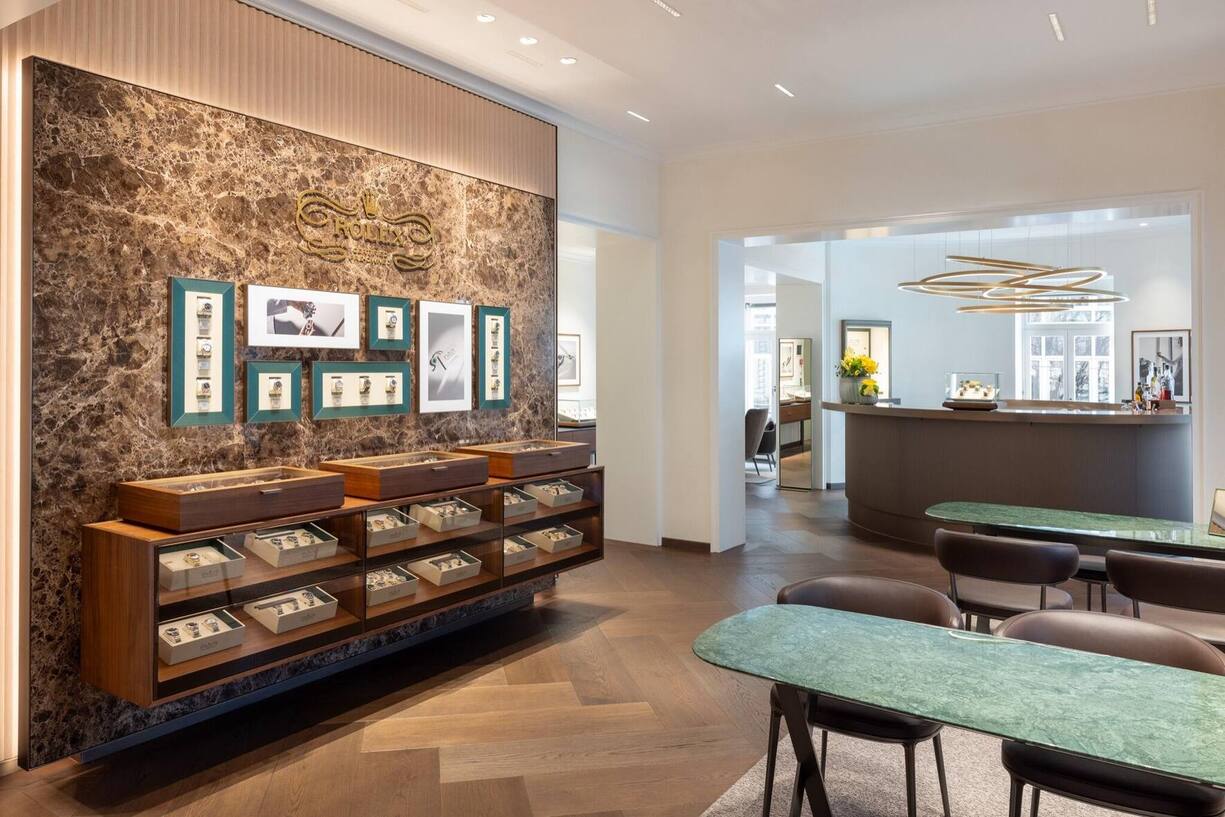 Rolex Certified Pre-Owned Lounge in seiner Flagship-Boutique in ZÃ¼rich