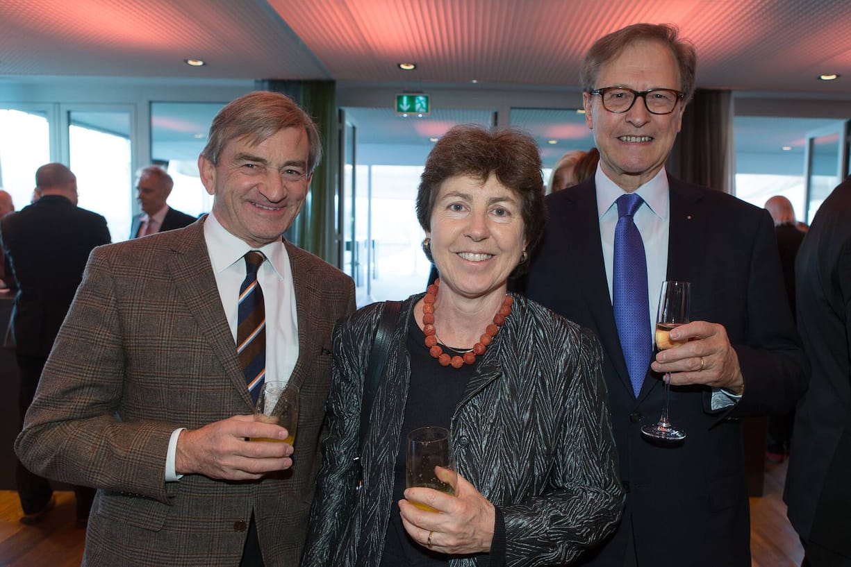 Anton Scherrer; Kathy Riklin, Nationalrätin; Peter Nobel, Nobel & Hug Rechtsanwälte