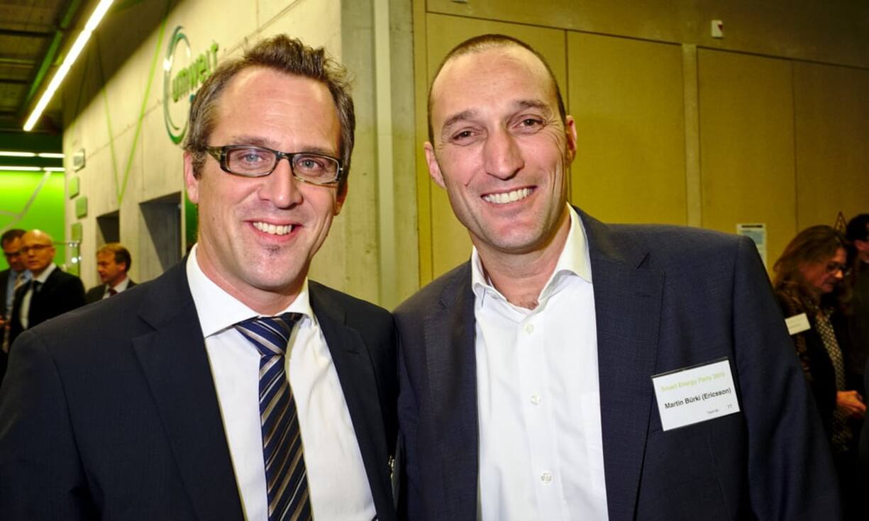 Kurt Lanz, Mitglied der Geschäftsleitung, economiesuisse;
Martin Bürki,  Managing Director Switzerland, Ericsson AG