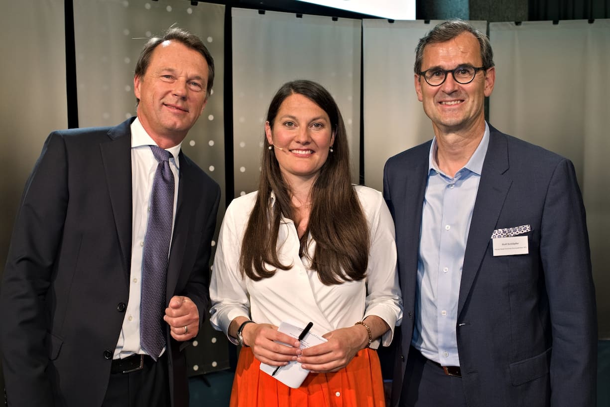 Dirk Schütz, Chefredaktor BILANZ; Tiana Angelina Moser, Nationalrätin, GLP; Rolf Schläpfer, Hirzel.Neef.Schmid.Konsulenten AG