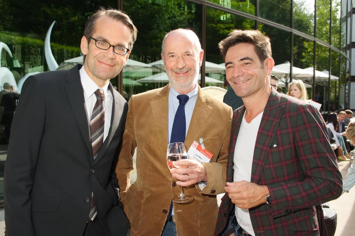 Dominique von Matt, Jung von Matt / Limat; Jost Wirz, Wirz Gruppe; Schoscho Rufener, rufener events.