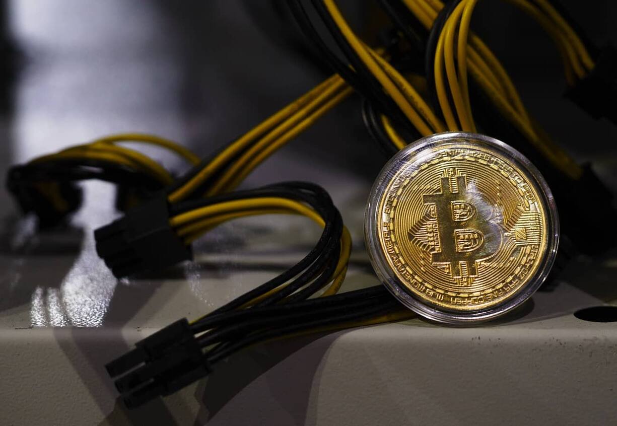 Der Bitcoin ist eng mit dem Mining verbunden.