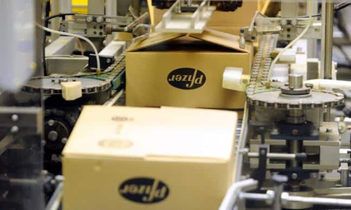 Platz 6: Pfizer – 16,9 Prozent